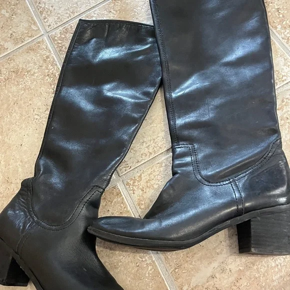 Sam Edelman Black Heeled Boots EU42 - Picture 10 of 13